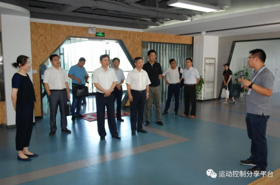 江蘇省產業(yè)技術院胡義東書記一行蒞臨常州固高智能裝備協同創(chuàng)新中心交流指導